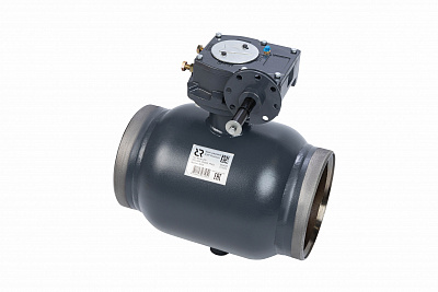 065N0161GR RJIP Premium Кран шаровой WW DN250 PN25 WG (приварной, с редуктором, С/П), Ридан