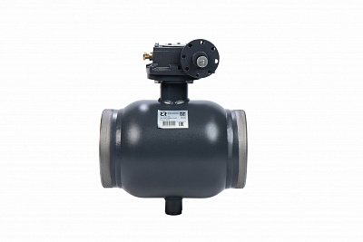 065N0161GR RJIP Premium Кран шаровой WW DN250 PN25 WG (приварной, с редуктором, С/П), Ридан